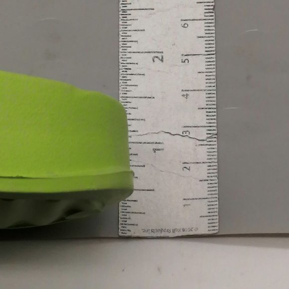 Tommy Hilfiger Womens Sandal Green Slide Wide Strap Molded Footbed Flat Heel 5 - Picture 7 of 9